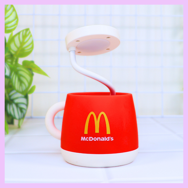 چراغ خواب و مطالعه و جامدادی طرح مک دونالد (McDonalds) شارژی