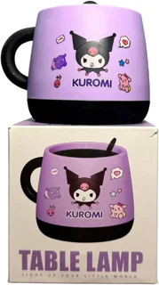 کپی - چراغ خواب و مطالعه و جامدادی طرح کرومی (KUROMI)  شارژی