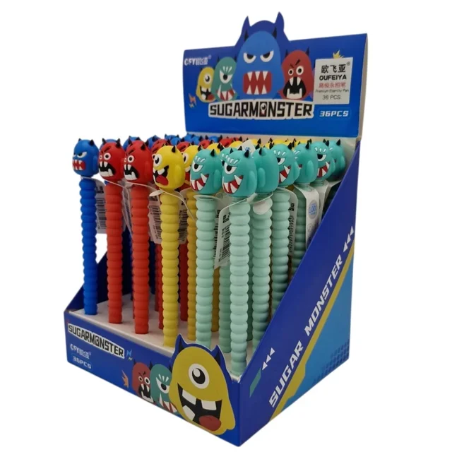 مداد نوکی طرح sugar monster مدل O&FY سایز ۰.۵ بسته ۳۶ عددی