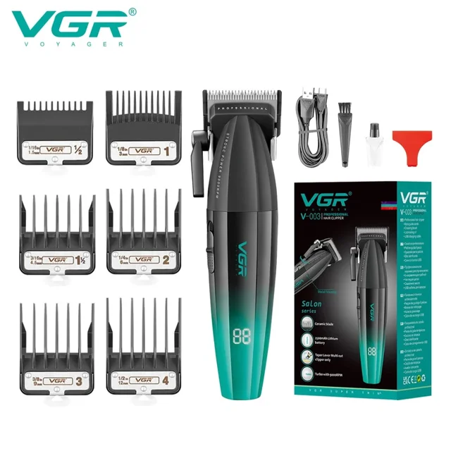 تصویر اقلام درون جعبه ماشین اصلاح VGR V-003
