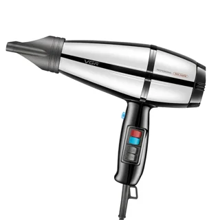 سشوار حرفه‌ای وی جی آر مدل VGR V-466 با موتور AC پرقدرت 2400 وات