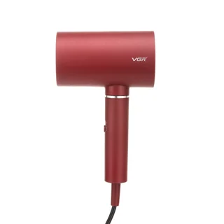 سشوار حرفه‌ای وی جی آر مدل VGR V-431 با موتور DC، توان 1800 وات و فناوری تولید یون