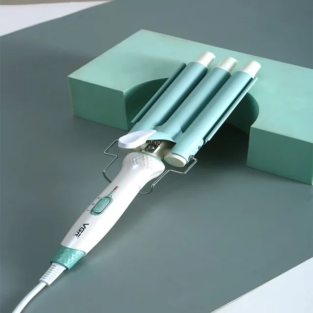 VGR V-595 Professional Triple Barrel Hair Curler