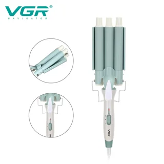 بخش های فر کننده مو سه شاخه وی جی آر مدل VGR V-595