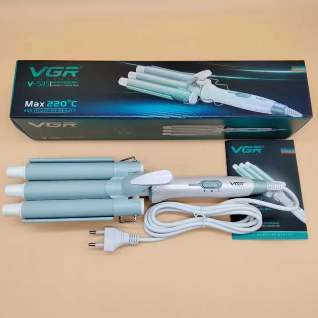 جعبه فر کننده مو سه شاخه وی جی آر مدل VGR V-595