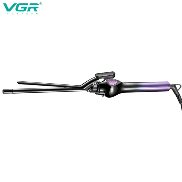 تصویر فر کننده مو حرفه‌ای وی جی آر مدل VGR V-575 با میله سرامیکی 19 میلی‌متری