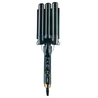 تصویر فر کننده مو وی جی آر مدل VGR V-591 سه لوله‌ای با روکش سرامیکی و نمایشگر LED