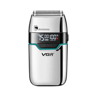 ماشین اصلاح صفرزن وی جی آر مدل VGR V-350 با تیغه فویلی دوگانه و نمایشگر LED