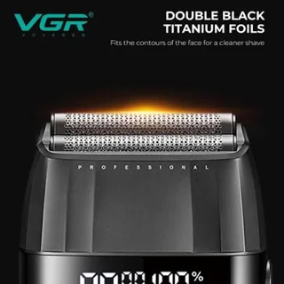 VGR V-640S Professional Dual Foil Shaver with Metal Body