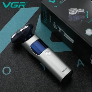 VGR V-328 Professional 3D Floating Rotary Shaver with LED Display