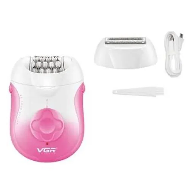 VGR V-727 Lady Shaver & Hair Remover with Rechargeable Battery