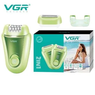 VGR V-758 2-in-1 Lady Epilator & Shaver with Rechargeable Battery