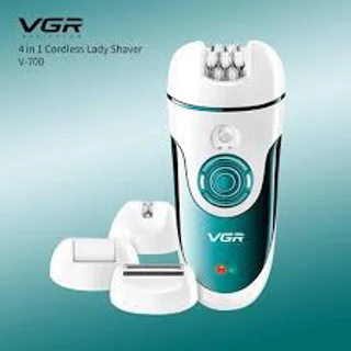 VGR V-700 4-in-1 Rechargeable Lady Epilator & Shaver