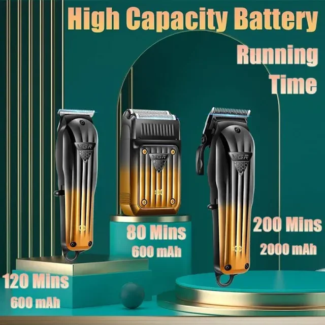 مشخصات VGR V-644 Professional 3-in-1 Hair Clipper, Trimmer & Foil Shaver Set