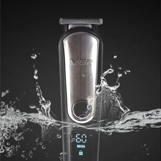 کیت اصلاح حرفه‌ای وی جی آر مدل VGR V-105 پنج‌کاره ضدآب مناسب سر، صورت و بدن