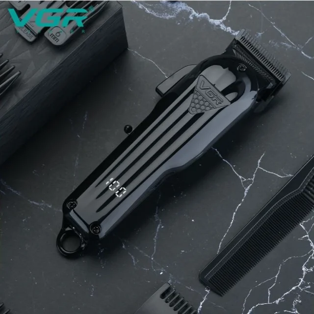 ماشین اصلاح حرفه‌ای وی جی آر مدل VGR V-282 مناسب اصلاح سر و صورت