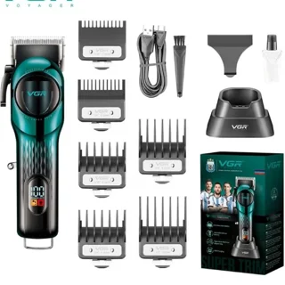 ماشین اصلاح سر و صورت VGR مدل V-166 شارژی حرفه‌ای