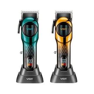 ماشین اصلاح سر و صورت VGR مدل V-166 شارژی حرفه‌ای