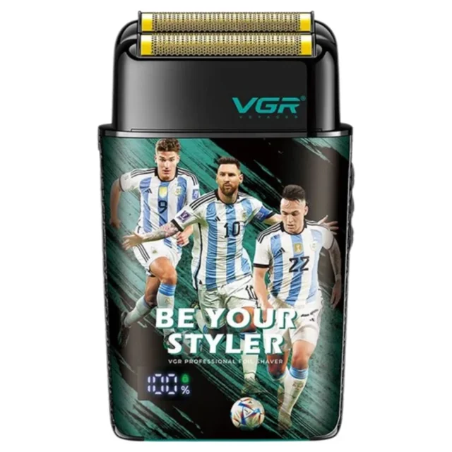 شیور فویلی حرفه‌ای VGR مدل V-309 ضد آب با باتری 1200 میلی‌آمپرساعت